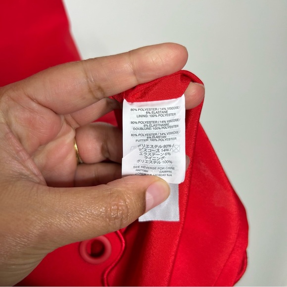 J. Crew Red Eyelet-Trim Sleeveless Mini Dress - Picture 5 of 7